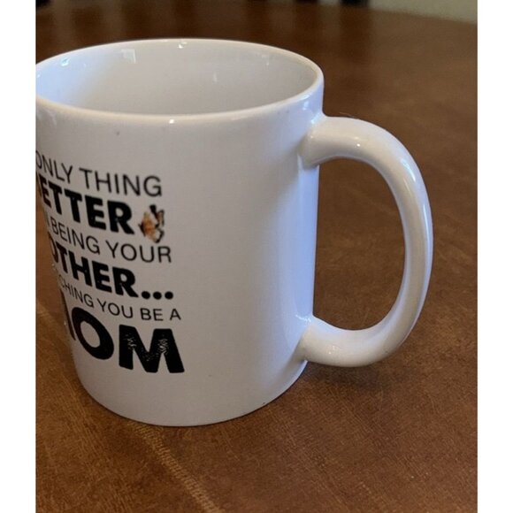 Set Of 3 "Mom" Themed Ceramic Coffee Mugs - Picture 7 of 13